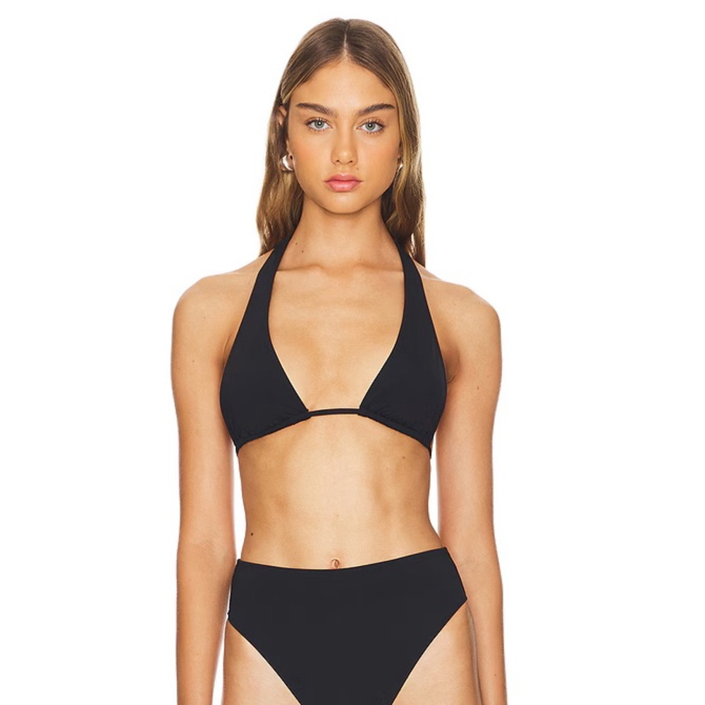 WeWoreWhat Halter Bikini Top